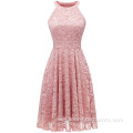 New Sleeveless Women Lace Dresses Evening Dress